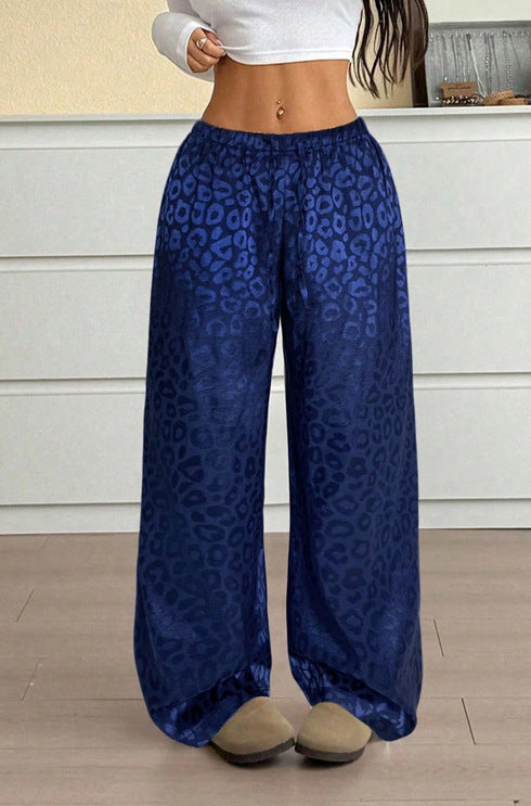 Damer Elegant Vid Leopardtryck Byxor Mirla-Eva Jonsson