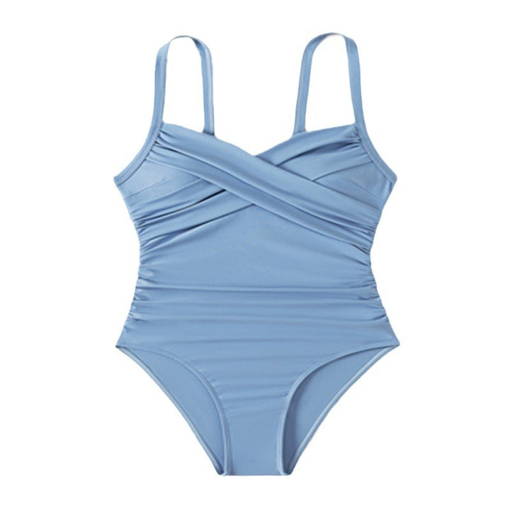 Damer Elegant Wickelbaddräkt med raffinerade draperingselement Mirla-Eva Jonsson