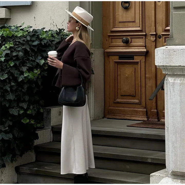 Damer Elegant Wrap Cardigan Mirla-Eva Jonsson