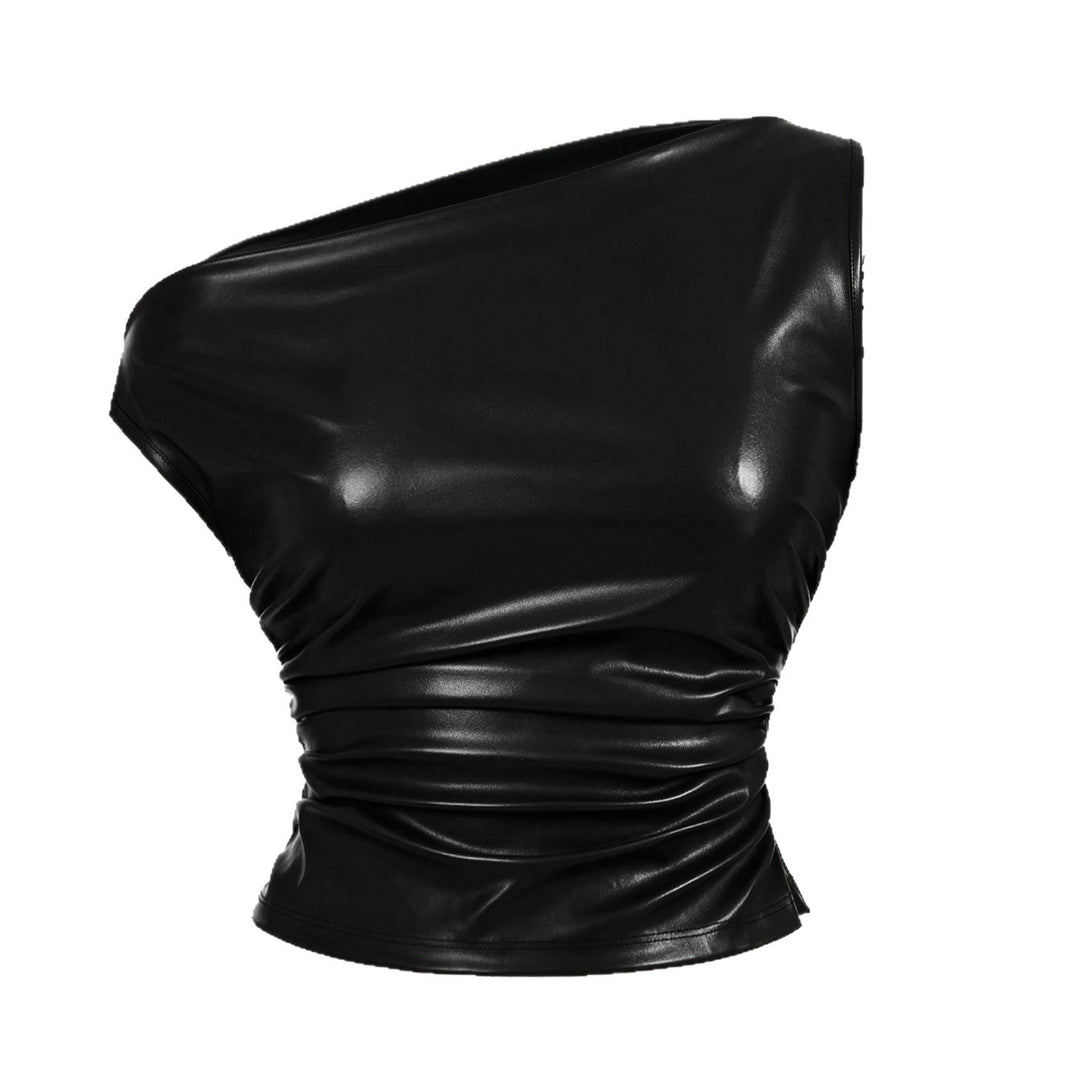 Damer Elegant Wrap Top i högkvalitativt material Mirla-Eva Jonsson