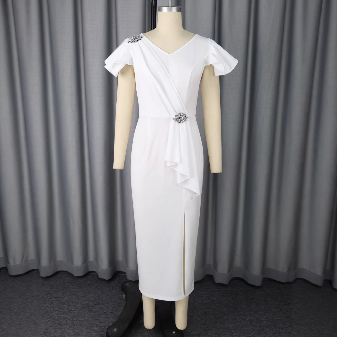 Damer Elegant aftonklänning med figurnära silhuett Mirla-Eva Jonsson