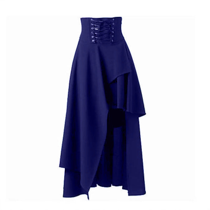 Damer Elegant asymmetrisk kjol med snörning Mirla-Eva Jonsson