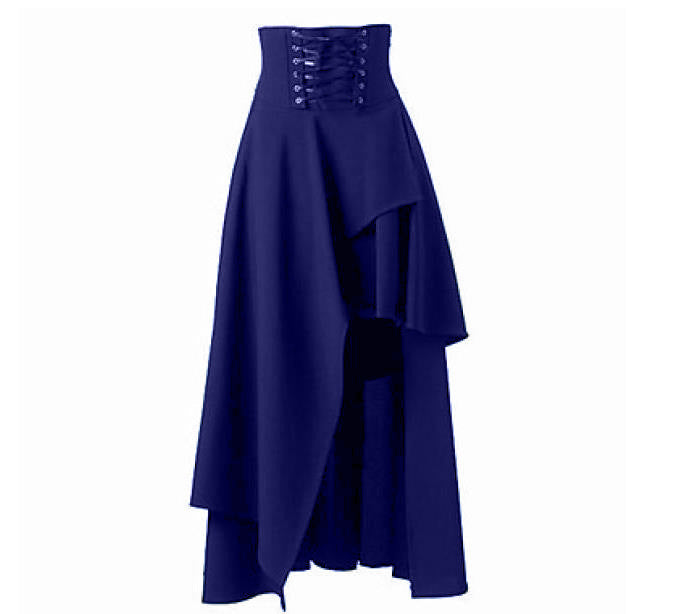 Damer Elegant asymmetrisk kjol med snörning Mirla-Eva Jonsson
