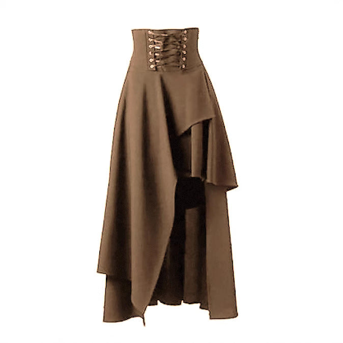 Damer Elegant asymmetrisk kjol med snörning Mirla-Eva Jonsson