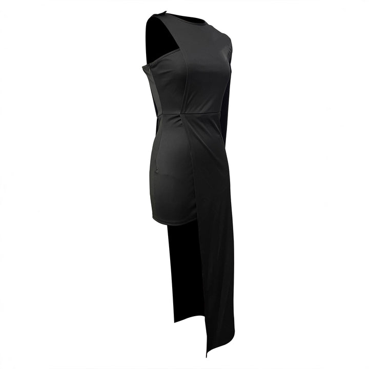 Damer Elegant, asymmetrisk maxikjol med hög slits Mirla-Eva Jonsson