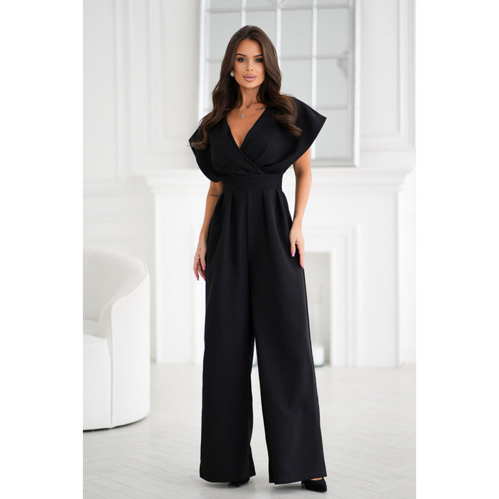 Damer Elegant bredbyxad jumpsuit Eva Jonsson 1751425707-Eva Jonsson