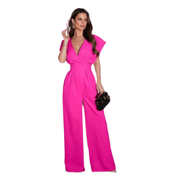 Damer Elegant bredbyxad jumpsuit Eva Jonsson 1751425707-Eva Jonsson