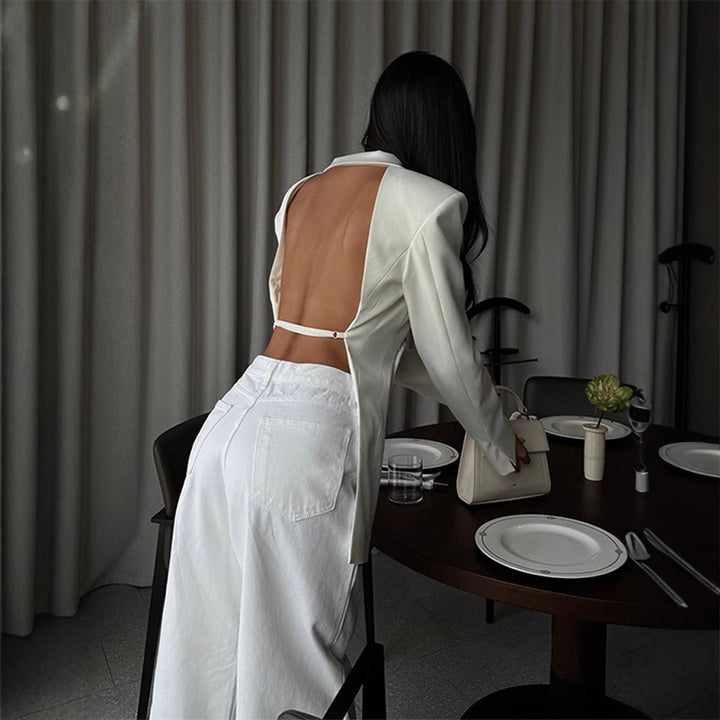 Damer Elegant figursydd Blazer Mirla-Eva Jonsson