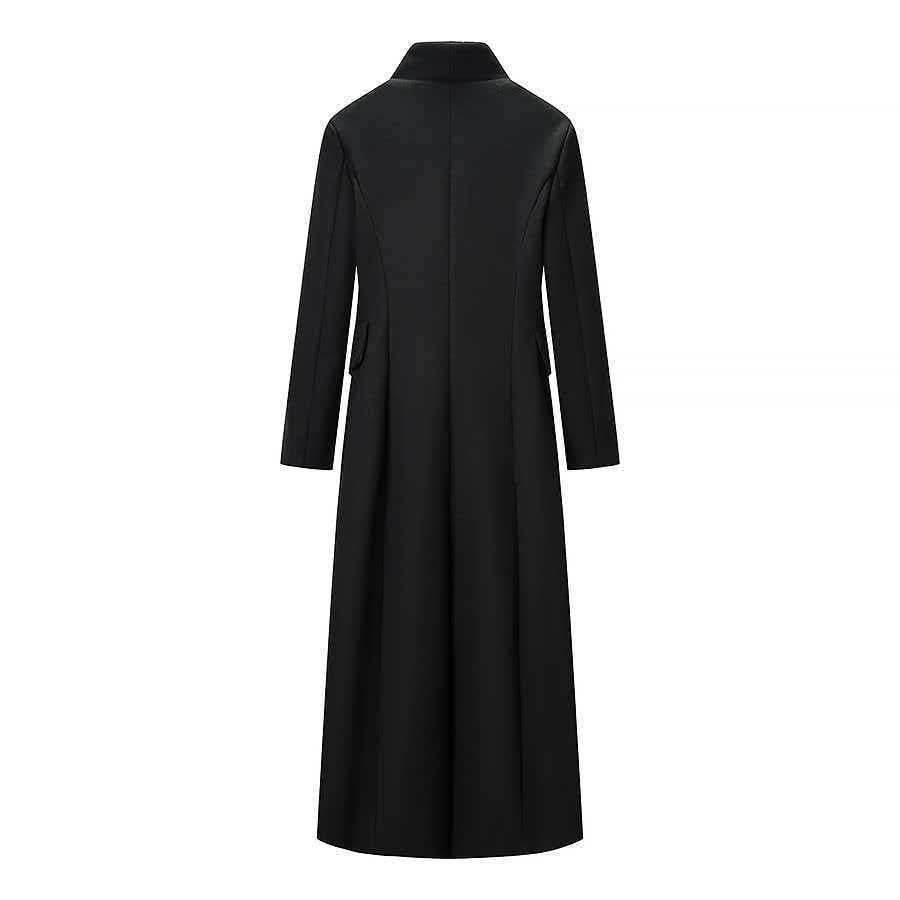 Damer Elegant, figursydd kappa med slagkrage Mirla-Eva Jonsson
