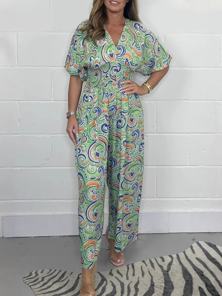 Damer Elegant heldräkt med blommönster och moderna detaljer Mirla-Eva Jonsson