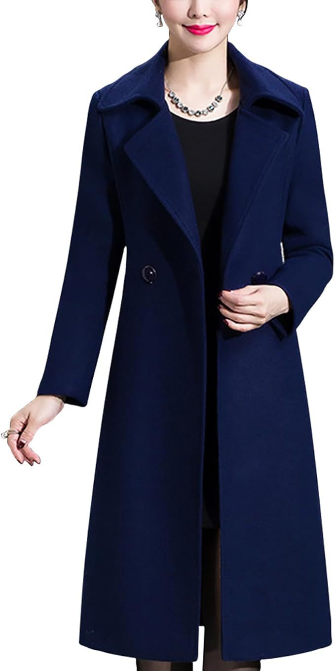 Damer Elegant lång kappa Mirla-Eva Jonsson