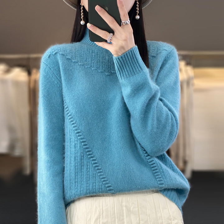 Damer Elegant och Bekväm Stickad Tröja med Unik Design Mirla-Eva Jonsson