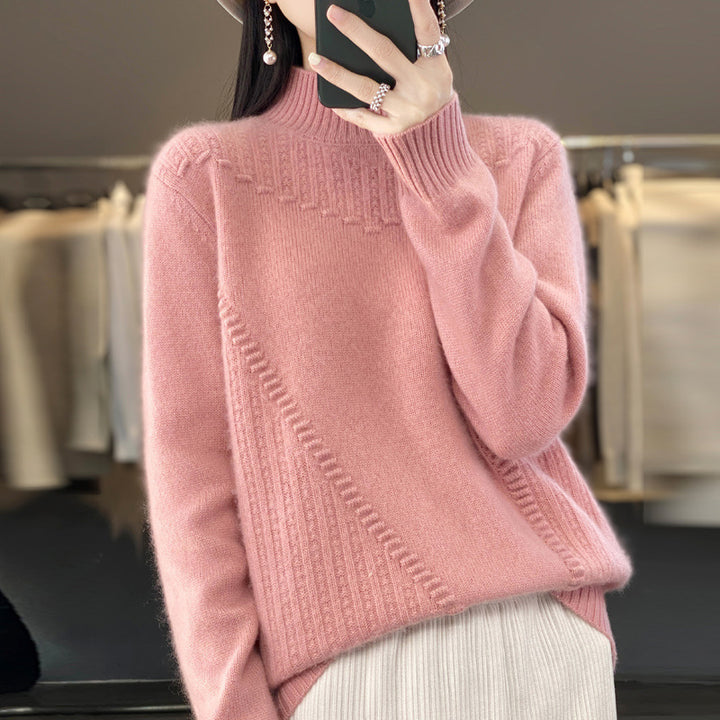 Damer Elegant och Bekväm Stickad Tröja med Unik Design Mirla-Eva Jonsson