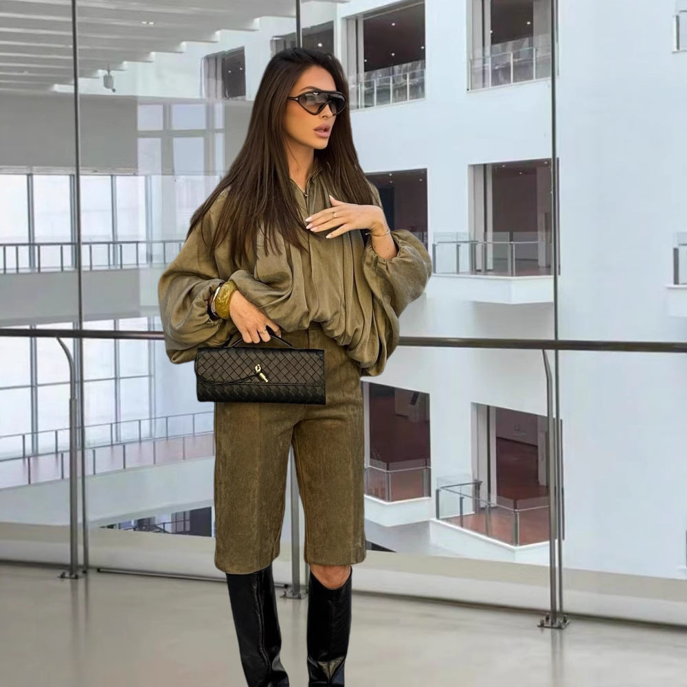 Damer Elegant och andningsbar blus med volangdetaljer Mirla-Eva Jonsson