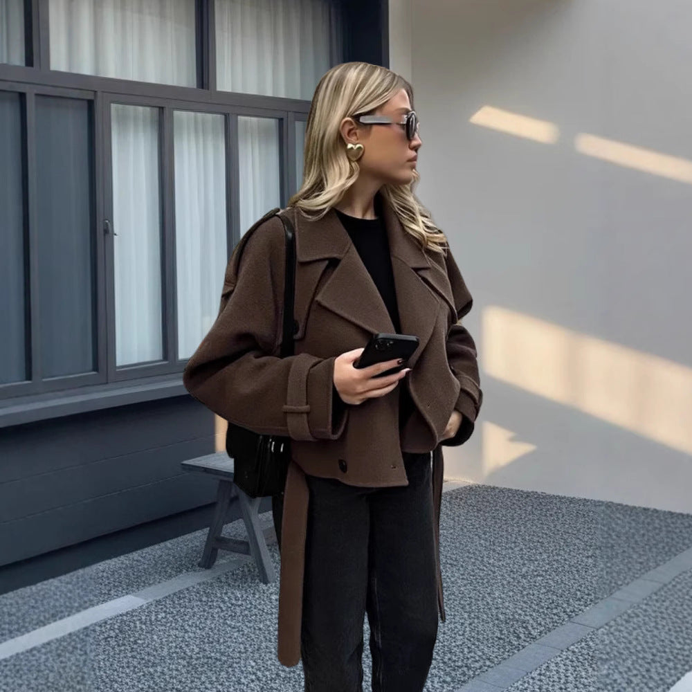 Damer Elegant och avslappnad ulljacka Mirla-Eva Jonsson