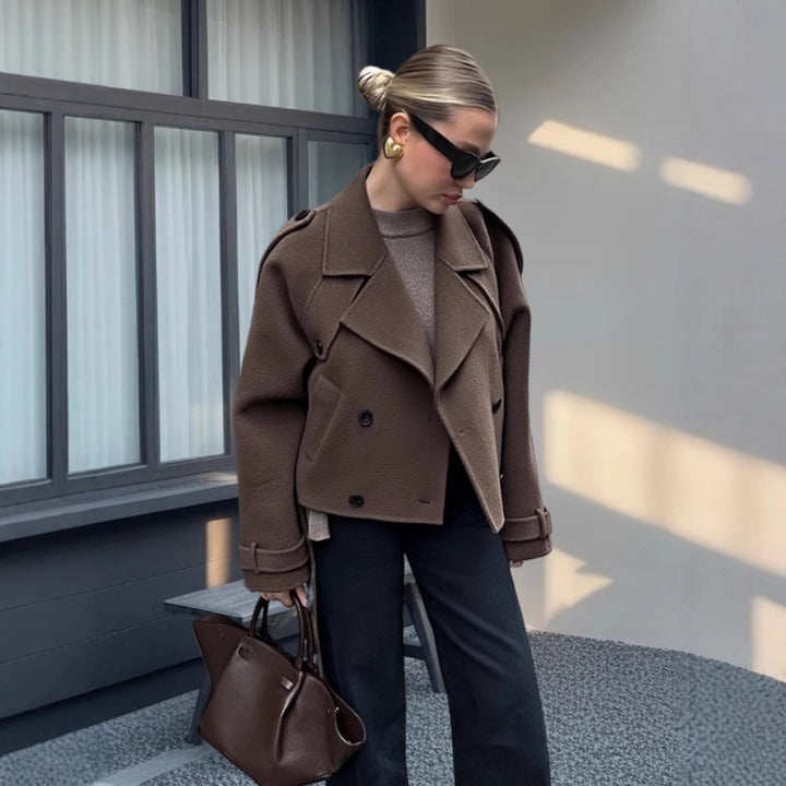 Damer Elegant och avslappnad ulljacka Mirla-Eva Jonsson