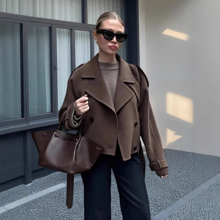 Damer Elegant och avslappnad ulljacka Mirla-Eva Jonsson