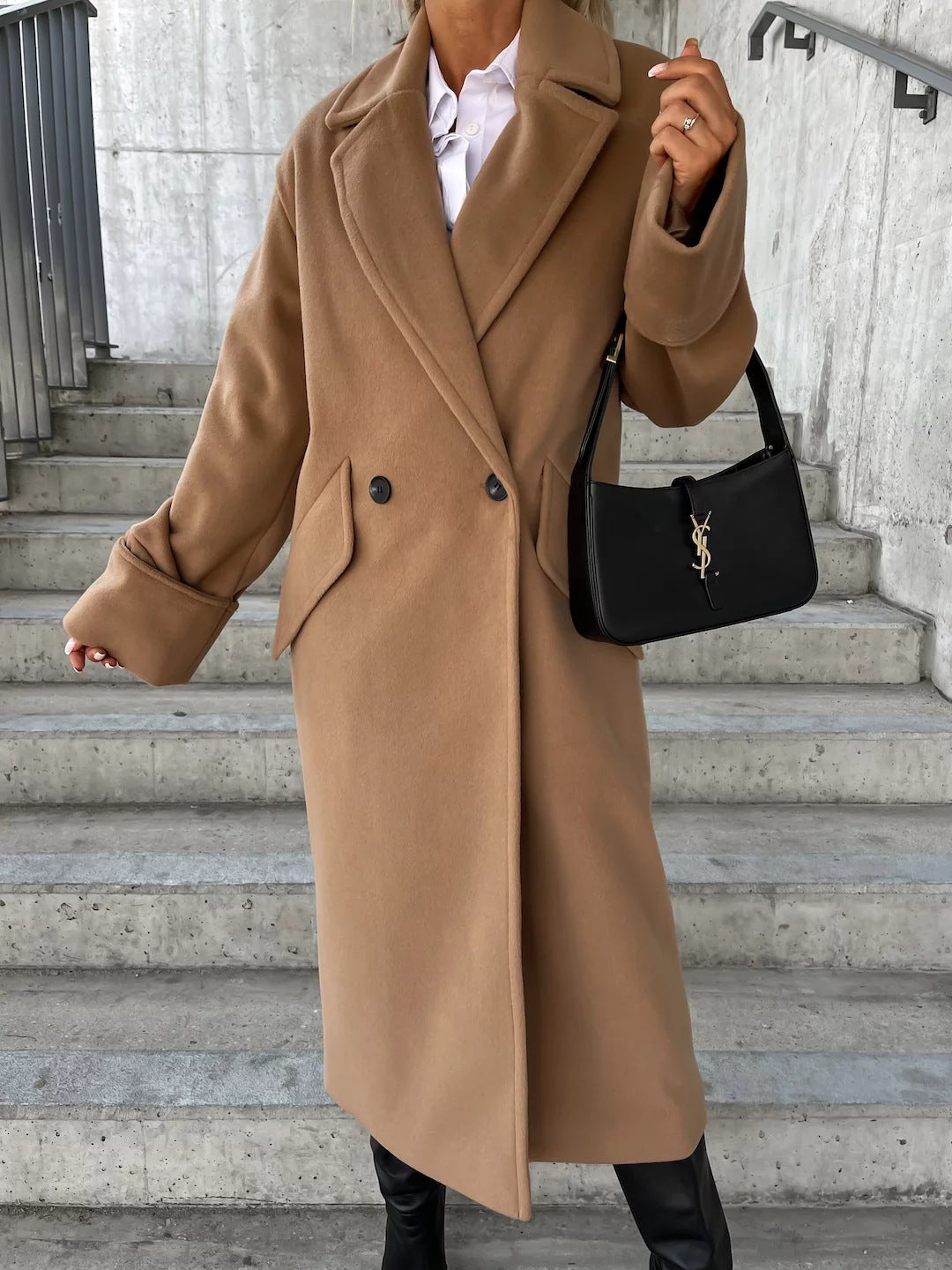 Damer Elegant och bekväm Oversized-kappa Mirla-Eva Jonsson
