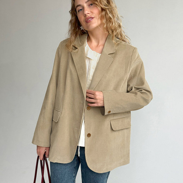 Damer Elegant och bekväm kord blazer Mirla-Eva Jonsson