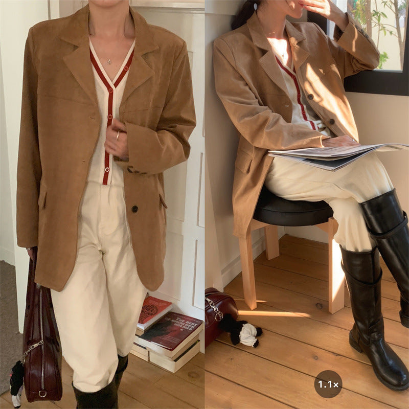 Damer Elegant och bekväm mockajacka Mirla-Eva Jonsson