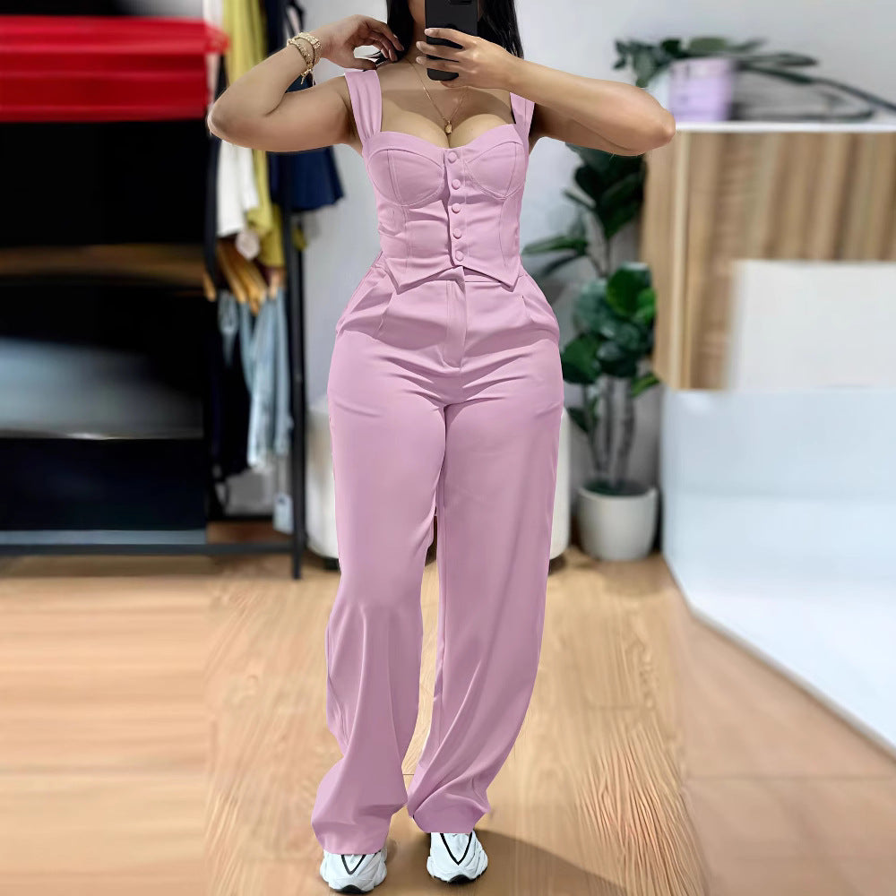 Damer Elegant och figurnära Jumpsuit Mirla-Eva Jonsson