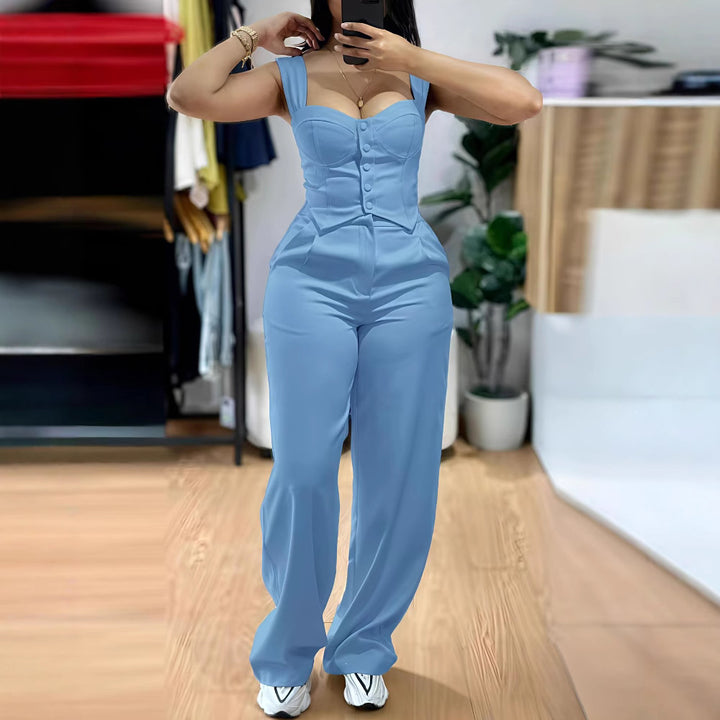 Damer Elegant och figurnära Jumpsuit Mirla-Eva Jonsson