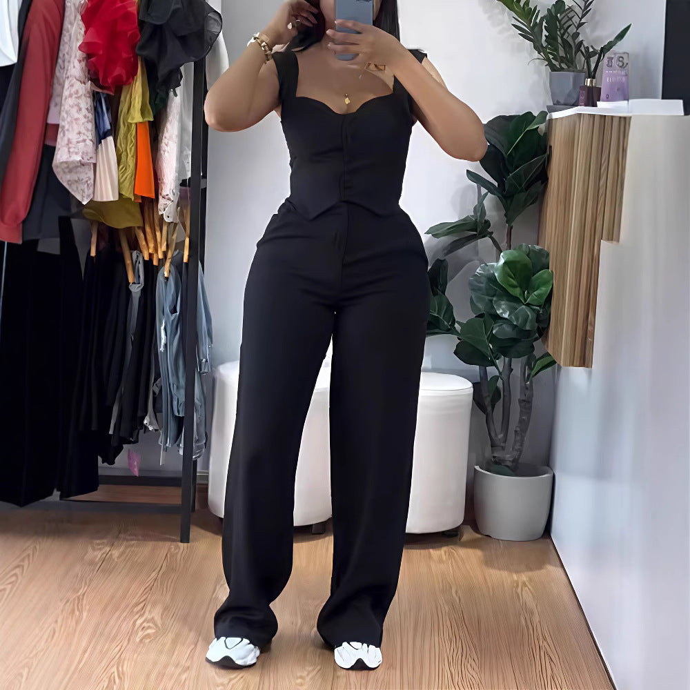 Damer Elegant och figurnära Jumpsuit Mirla-Eva Jonsson