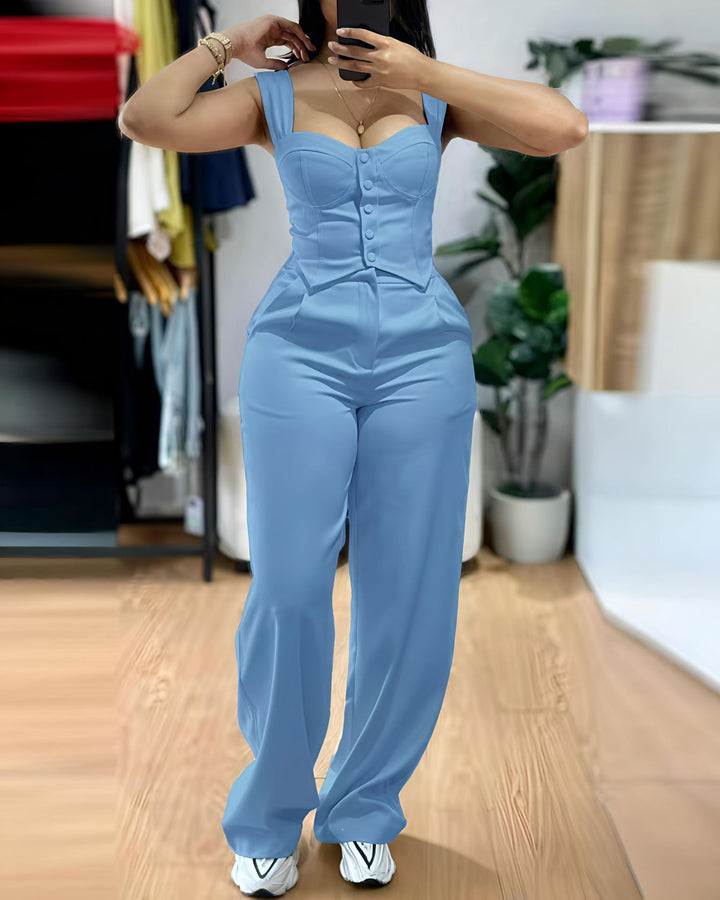 Damer Elegant och figurnära Jumpsuit Mirla-Eva Jonsson