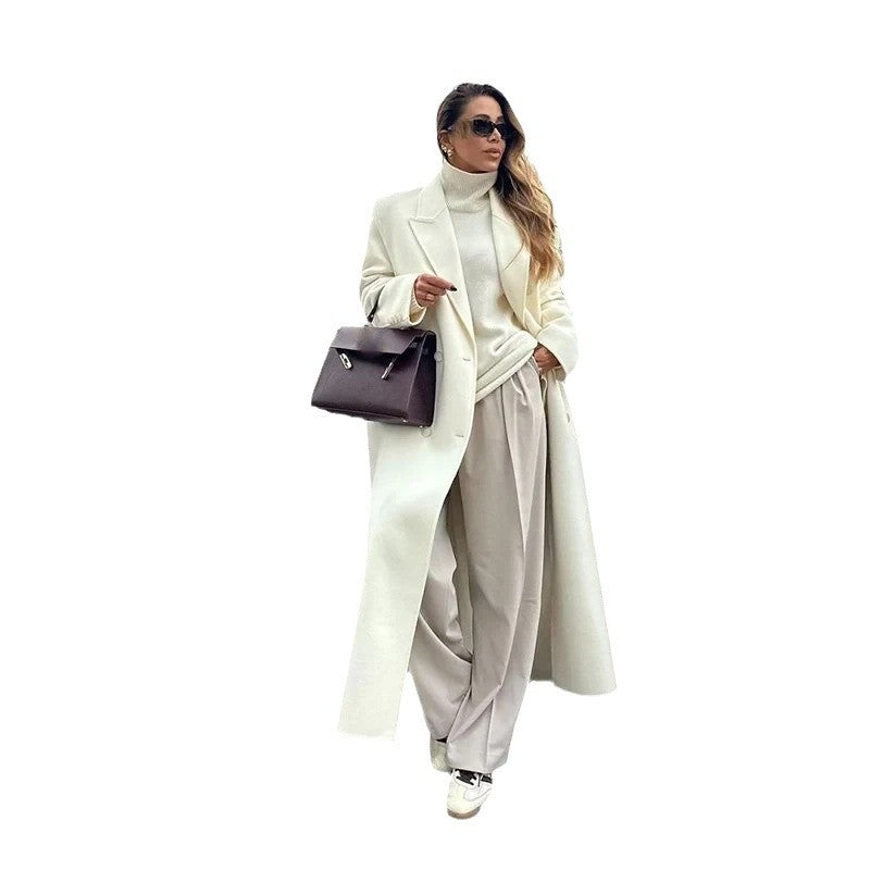Damer Elegant och flödande vid byxa med matchande blazerjacka Mirla-Eva Jonsson