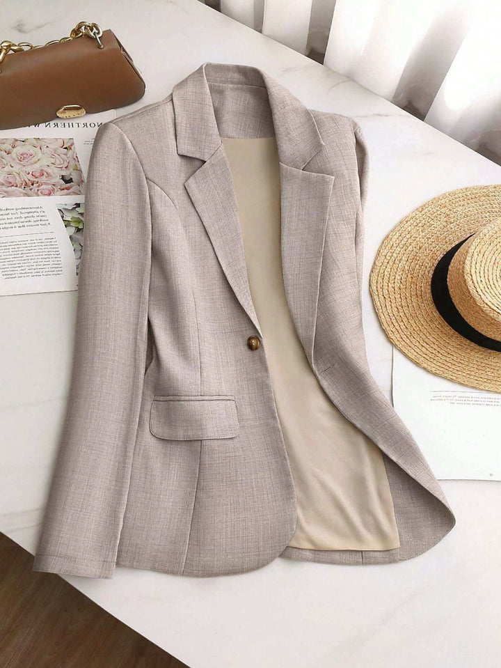 Damer Elegant och lätt blazer med modern klippning och praktiska fickor Eva Jonsson-Eva Jonsson