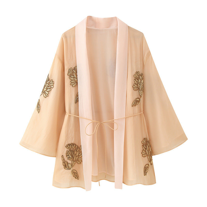 Damer Elegant och lekfull Kimono-jacka Mirla-Eva Jonsson