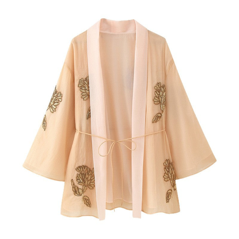 Damer Elegant och lekfull Kimono-jacka Mirla-Eva Jonsson