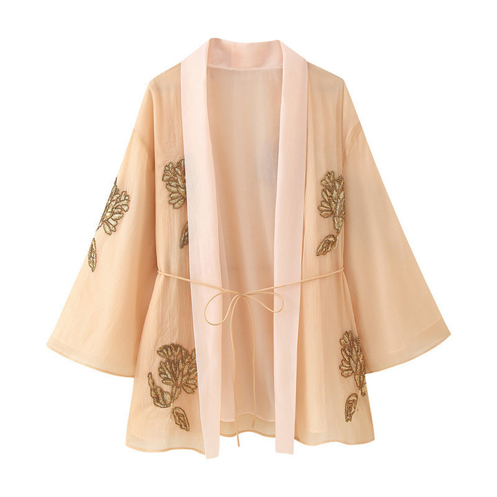 Damer Elegant och lekfull Kimono-jacka Mirla-Eva Jonsson