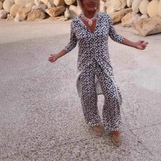 Damer Elegant och luftig tunika med asymmetrisk skärning Mirla-Eva Jonsson