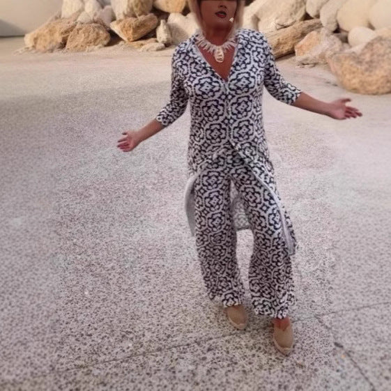 Damer Elegant och luftig tunika med asymmetrisk skärning Mirla-Eva Jonsson