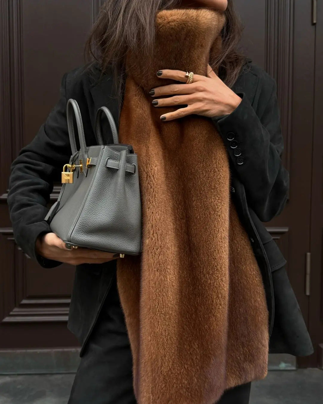 Damer Elegant och mjuk schal av högkvalitativt material Eva Jonsson-Eva Jonsson