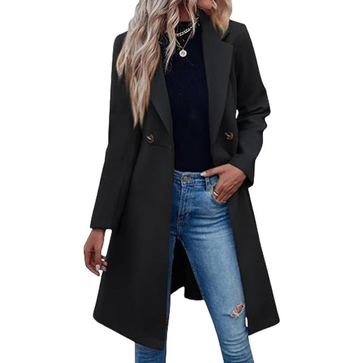 Damer Elegant och moderiktig Långjacka Eva Jonsson-Eva Jonsson