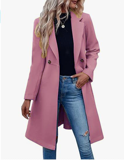 Damer Elegant och moderiktig Långjacka Eva Jonsson-Eva Jonsson