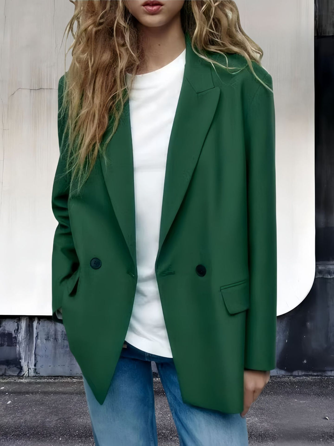 Damer Elegant och modern Dubbelknäppt Blazerjacka Mirla-Eva Jonsson
