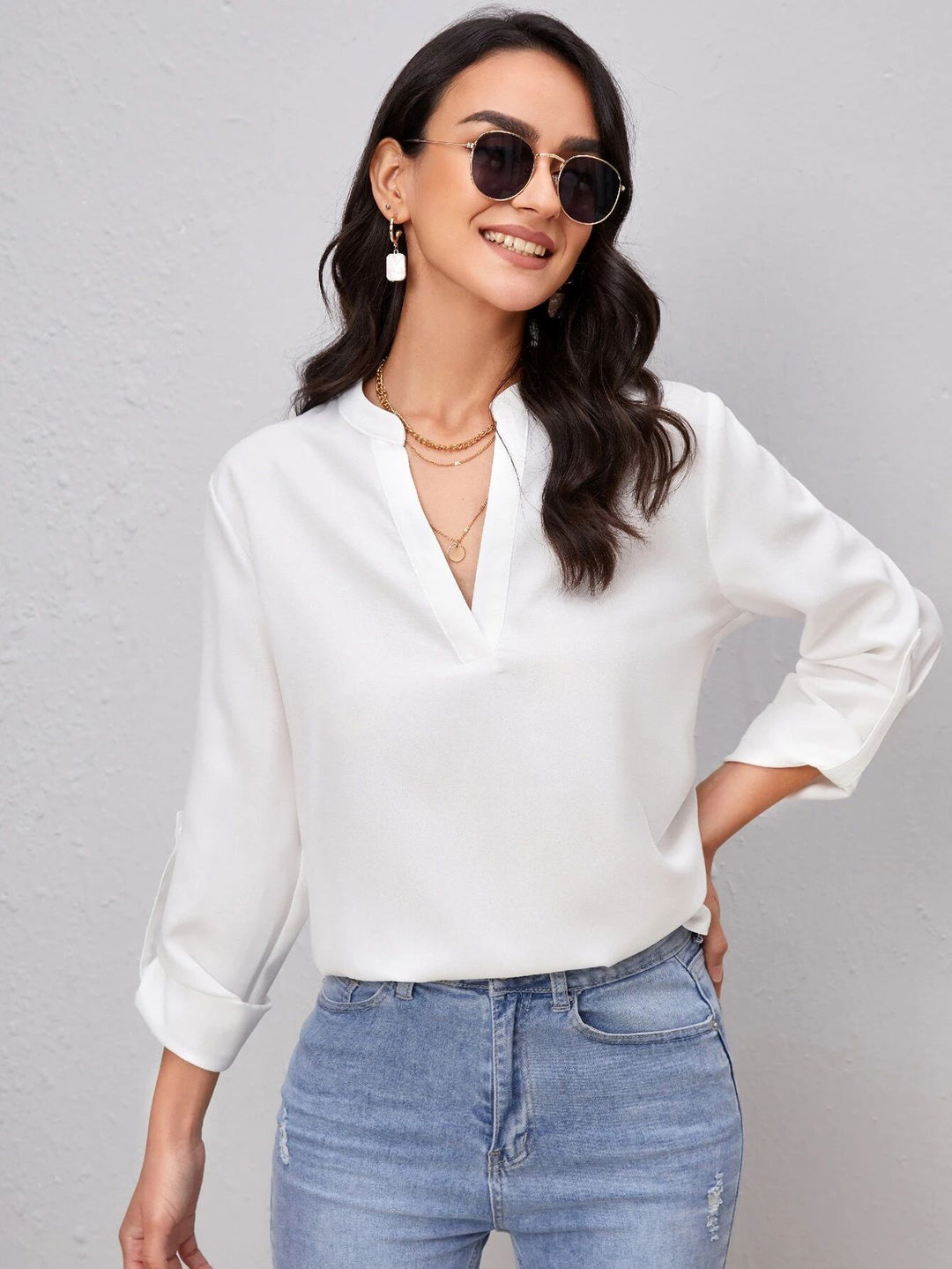 Damer Elegant och modernt blusshirt Mirla-Eva Jonsson