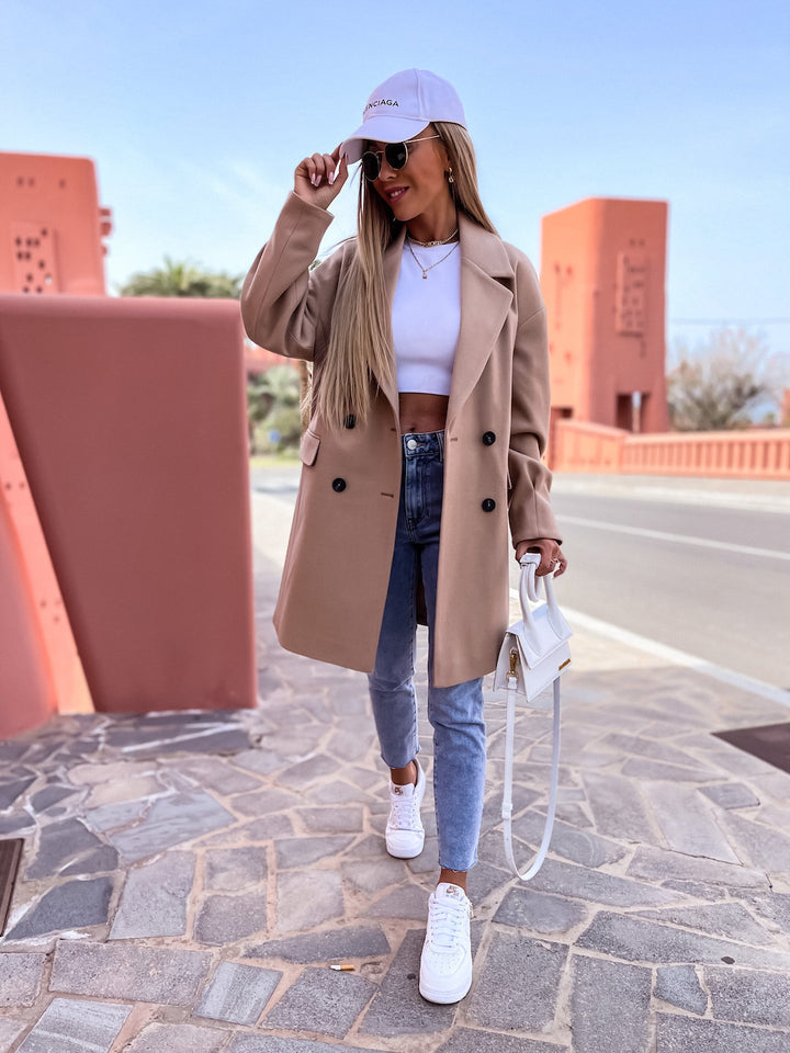 Damer Elegant och tidlös Oversize-blazer Mirla-Eva Jonsson