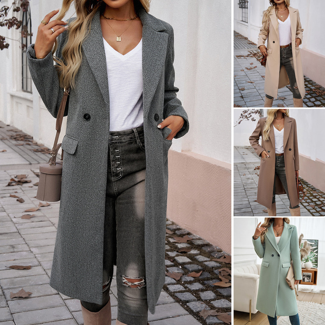 Damer Elegant och tidlös plus size Kappa Mirla-Eva Jonsson