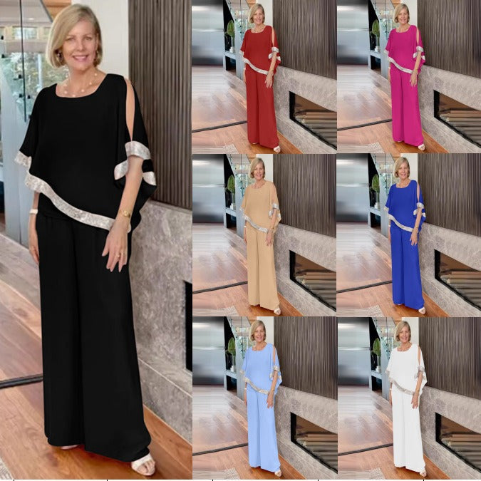 Damer Elegant skuren Tvådelad Ensemble Eva Jonsson-Eva Jonsson