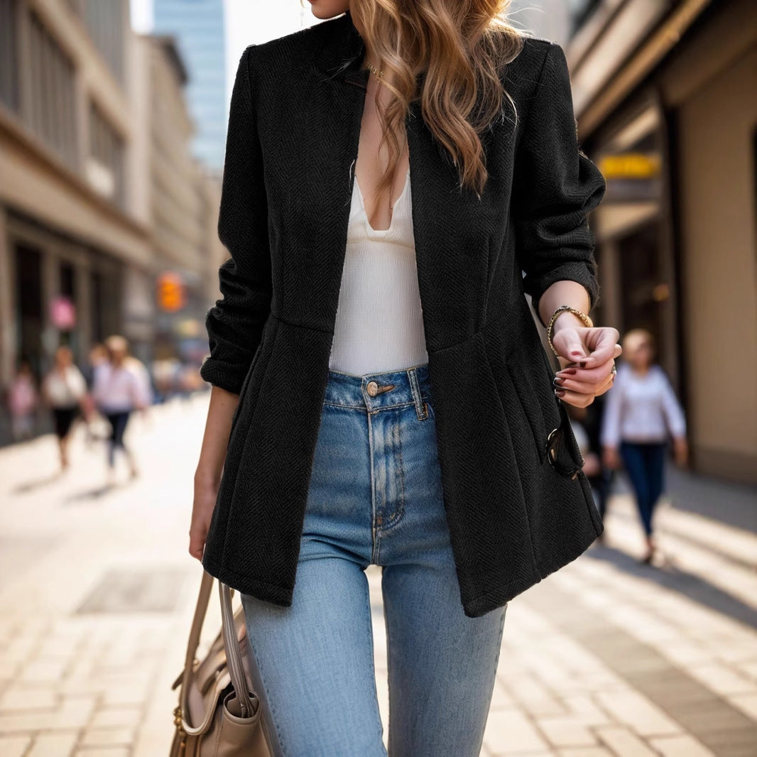 Damer Elegant strukturerad blazer-jacka Mirla-Eva Jonsson