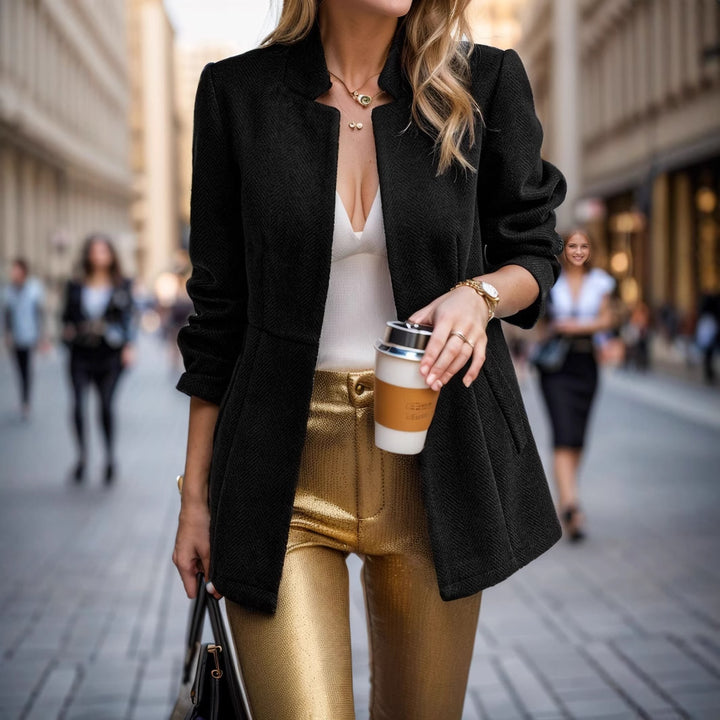 Damer Elegant strukturerad blazer-jacka Mirla-Eva Jonsson