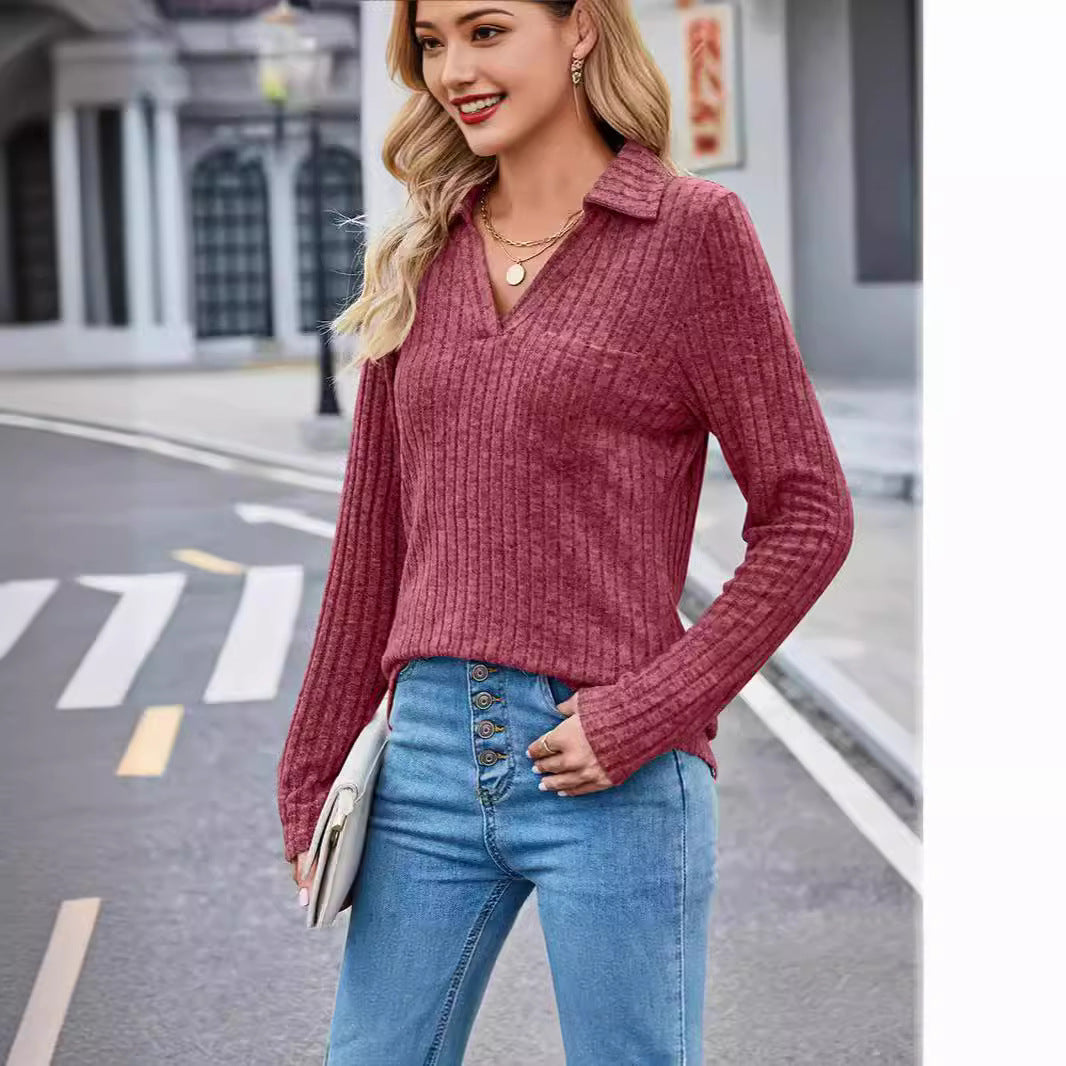 Damer Elegant tröja med strukturerad design Mirla-Eva Jonsson