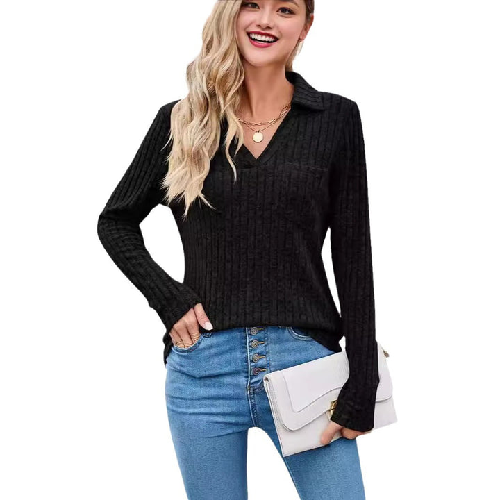 Damer Elegant tröja med strukturerad design Mirla-Eva Jonsson