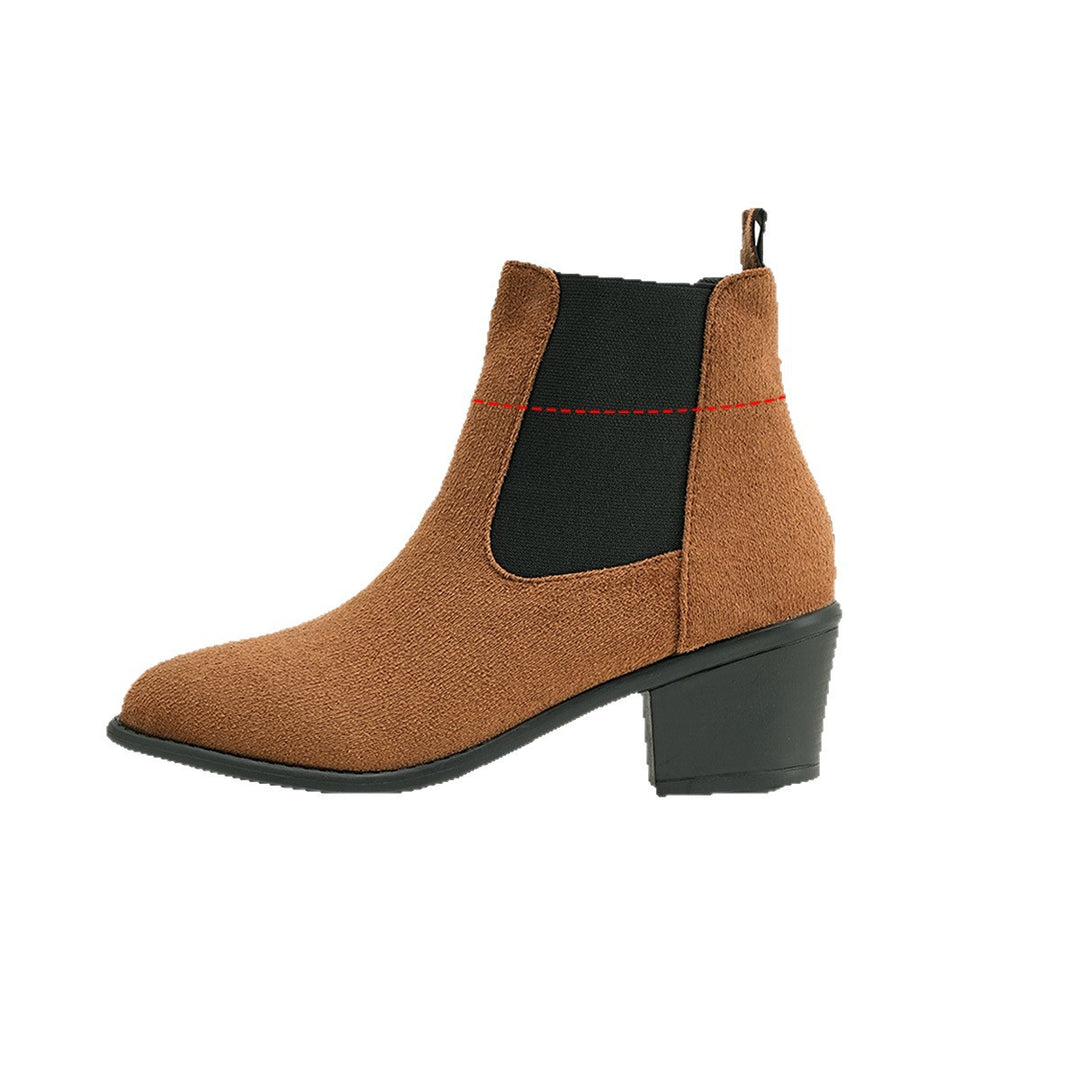Damer Eleganta Chelsea-boots med bekväm klack Mirla-Eva Jonsson