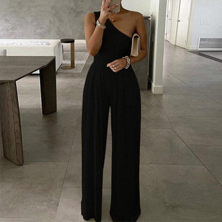 Damer Eleganta En-axel Jumpsuit Mirla-Eva Jonsson