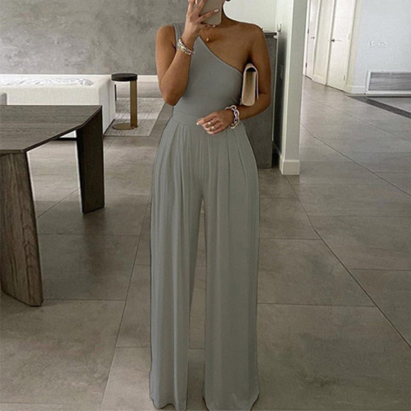 Damer Eleganta En-axel Jumpsuit Mirla-Eva Jonsson